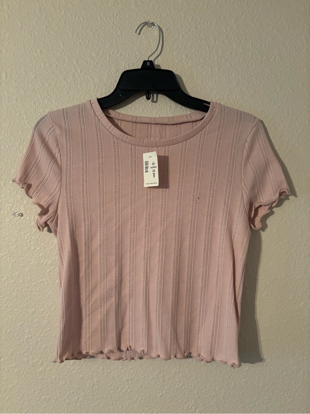Women’s Ribbed Short Sleeve Shirt